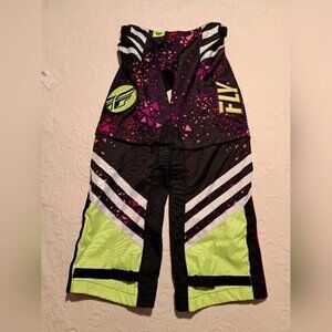 Fly Kinetic women's size 7/8 convertible racing pants, EUC